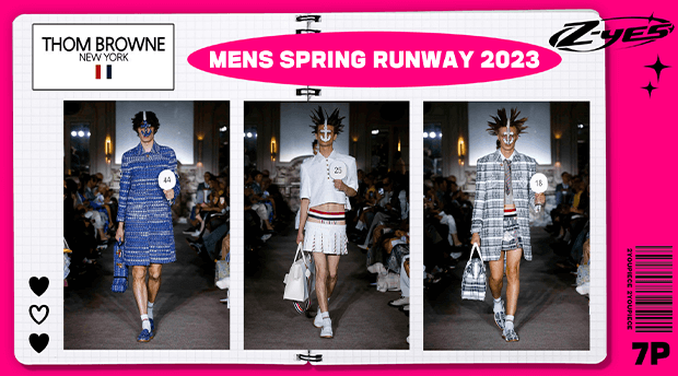 (THOM BROWNE NEW YORK) MENS SPRING RUNWAY 2023