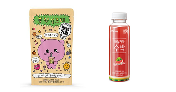 블랙밀크티, 하늘가득 수박