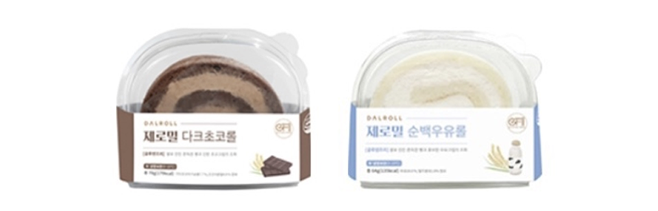 제로밀 다크초코롤, 제로밀 순백우유롤